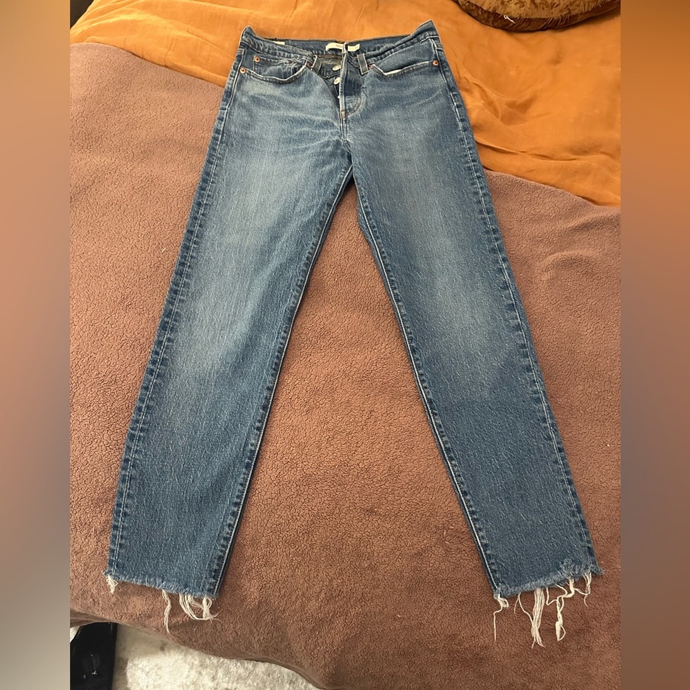 Levi's Classic Blue Denim Jeans